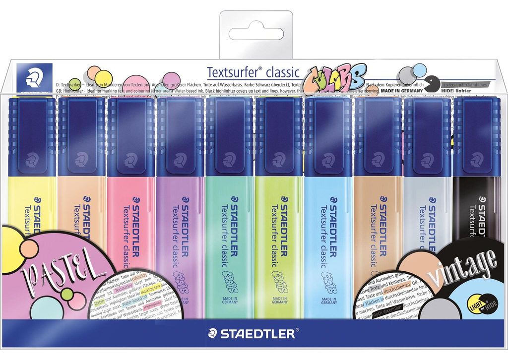 STAEDTLER® 364 CWP10: Textmarker, Textsurfer, klasse 10, Productafbeelding 