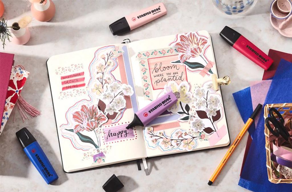 STABILO Textmarker BOSS ORIGINAL NatureCOLORS 15er Display