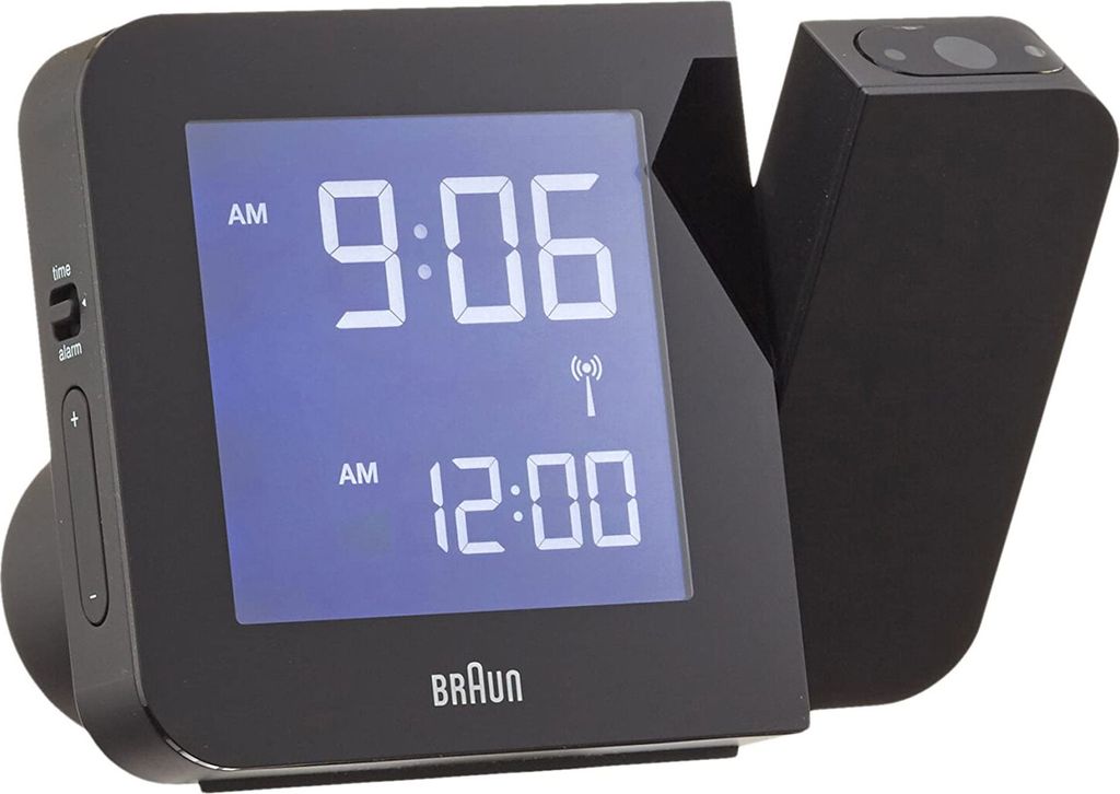 Braun BC 015 B-DCF Funk Projektionswecker schwarz Produktbild 5