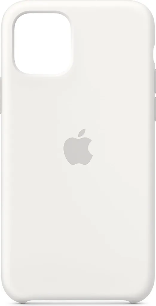 Étui en silicone pour iPhone 11 Pro Apple blanc idéal usage quotidien