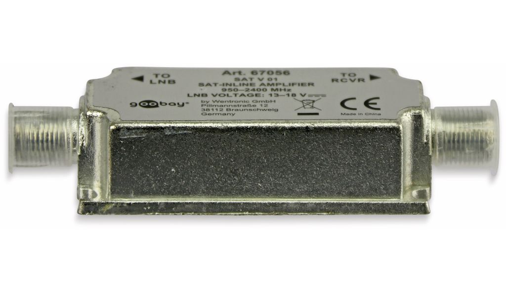SAT-Antennenverstärker 950 MHz - 2400 MHz Strecken-Nahverstärker zur Anhebung von Signalen