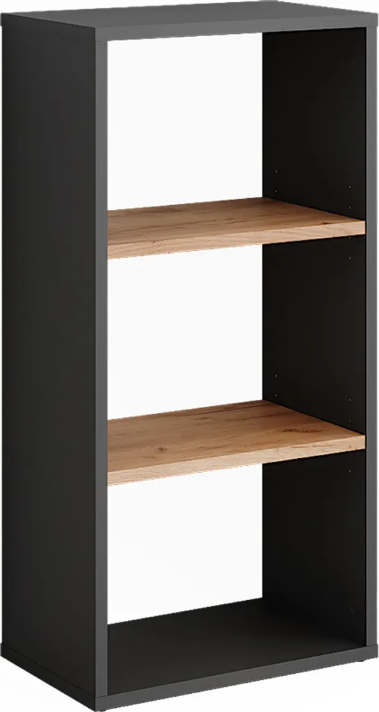 Petit range-chaussures Vicco Orlando Anthracite et Bois 40 cm de large