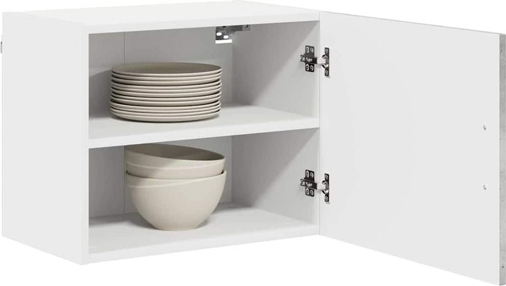 Eleganter Möbel Küchenschrank Kalmar 2 pcs - Montage erforderlich - Beton Grau 50 x 31 x 40cm - CJG315044 - Küchenschränke