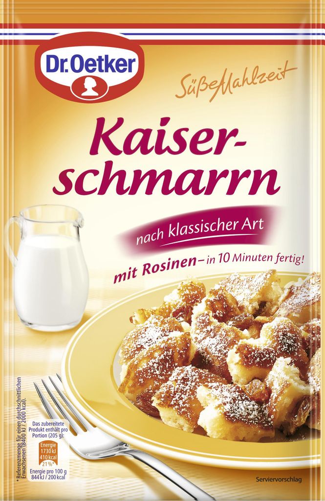 Dr. Oetker - Süsse Mahlzeit - Kaiserschmarrn nach Produktbild 