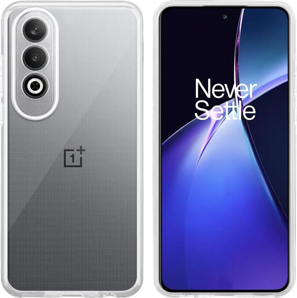 Custodia Cadorabo per OnePlus CE4 / OPPO K12 Custodia in silicone per telefoni cellulari, realizzata con [tecnologia che non ingiallisce mai], copertura protettiva antigraffio e antiurto COMPLETAMENTE TRASPARENTE