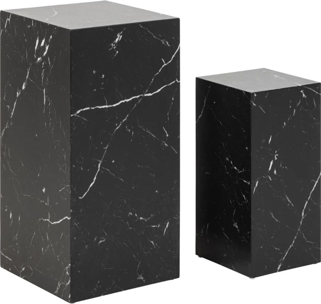 SalesFever Beistelltisch 2er Set | quadratisch | MDF mit Produktbild 