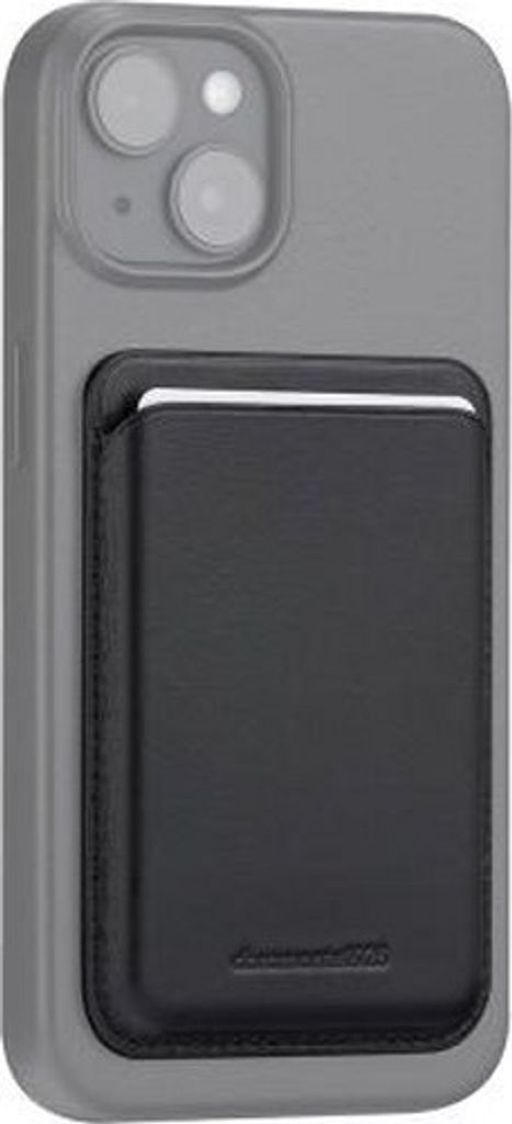 dbramante1928 Schwarzes Leder Portemonnaie ROCCGTBL1894 für Mobiltelefone