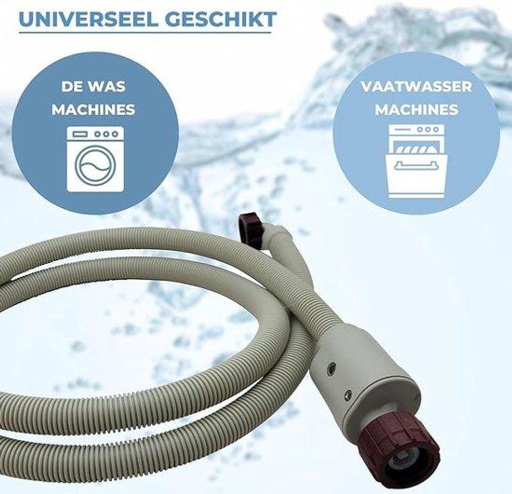 Sicherheits-Wasserhahn-Wasserhahn - Waschmaschine und Geschirrspüler / Praktische Verbindungen 2m