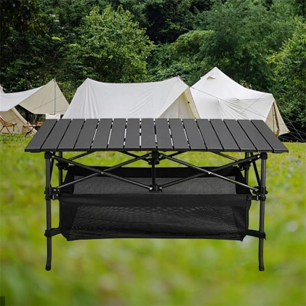 Table de camping stable et portable : finis les repas encombrants au sol - 9