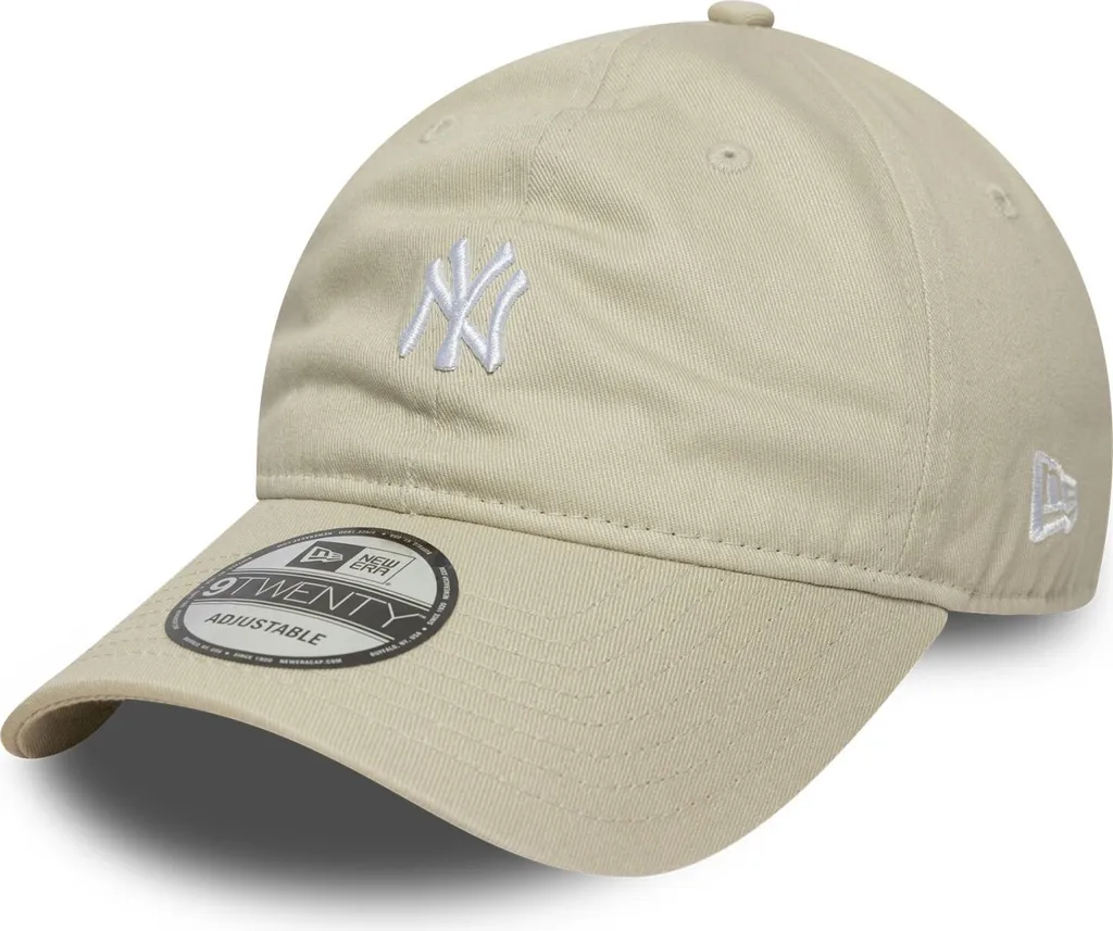 Berretto New Era 9Twenty New York Yankees Beige Casual Mini Logo