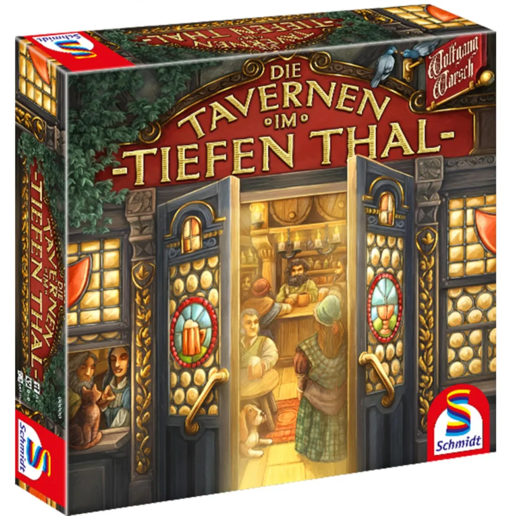 Jeu de Plateau Familial Expert Les Tavernes de la Vallée Profonde 12+