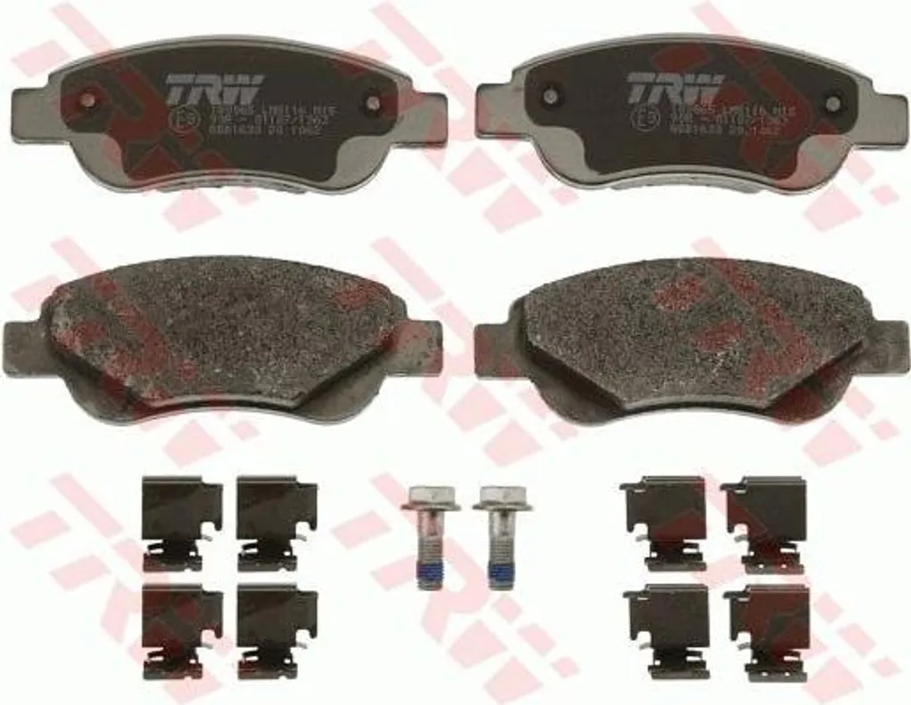 Plaquettes de frein GDB1633 Stop Bruit et Sifflement pour C1 108 Aygo