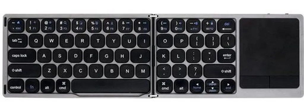 Clavier Bluetooth ultra-fin et pliable pour une saisie rapide et fluide