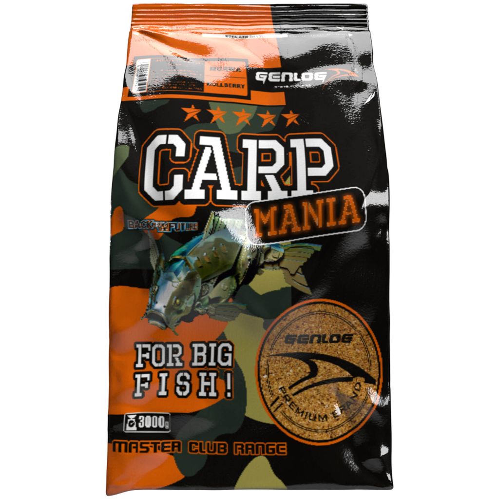 Genlog Carp Mania Strawberry-Morva kaprová návnada 1 kg Obrázok produktu 