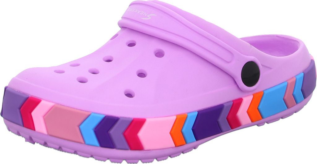 Sneakers Kinder-Badeschuh Pink-Mehrfarbig, Farbe:rot, EU Größe:26