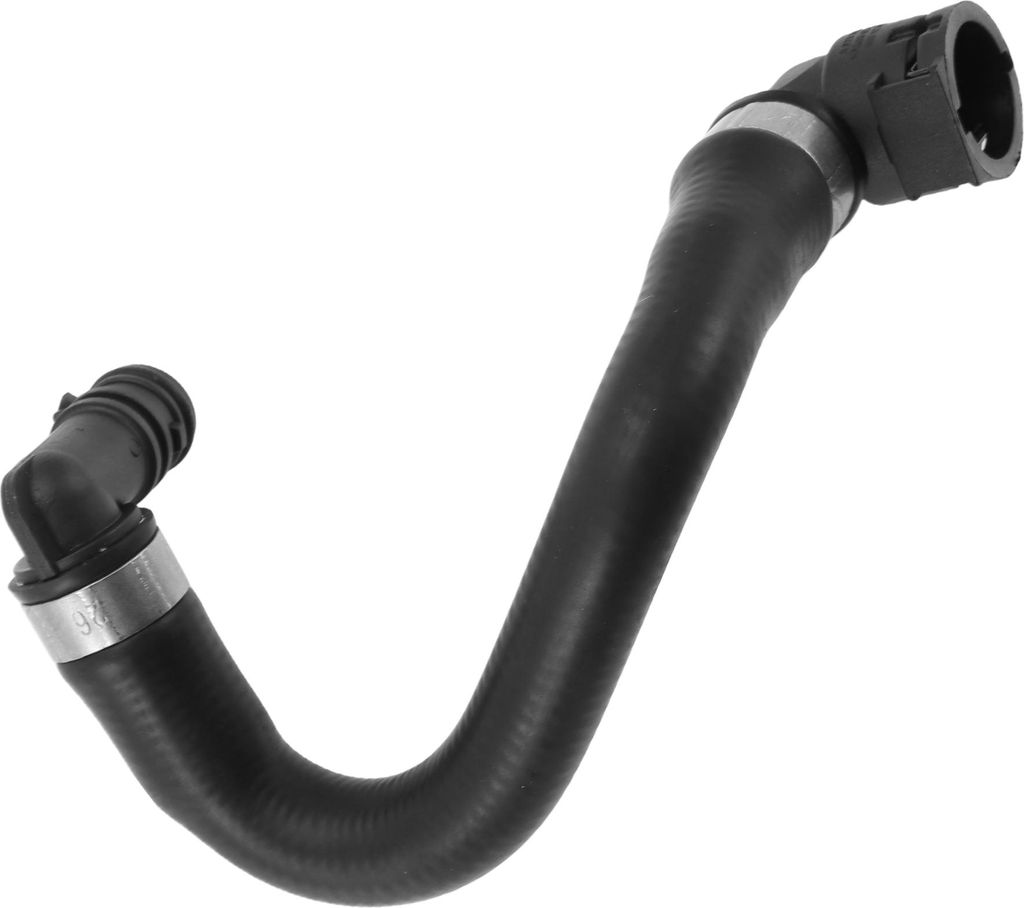 Heizschlauch Kühlerschlauch Nr. 11531711385 für BMW 740i 740iL 750iL 1998-2001 Schwarz Gummi 1 Stück Kühlmittelschlauch Gute Abdichtung