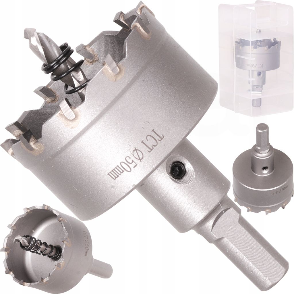 TCT Lochsäge 50 mm Kreisschneider Bohrkrone für Metall Produktbild 