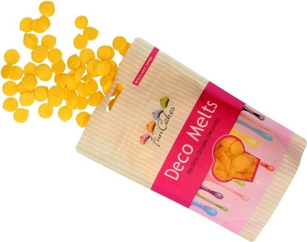 FunCakes Deco Melts - Gelb 250g Produktbild 4