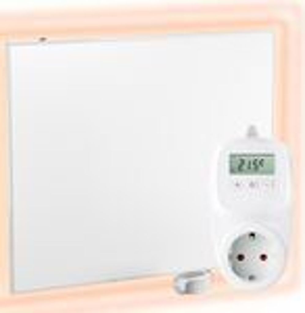 UMBRELLA F1200 Infrarot Wandheizung 1200W mit TH12 WIFI Thermostat & App-Steuerung – ultraflache elektrische Infrarotheizung zur Wandmontage