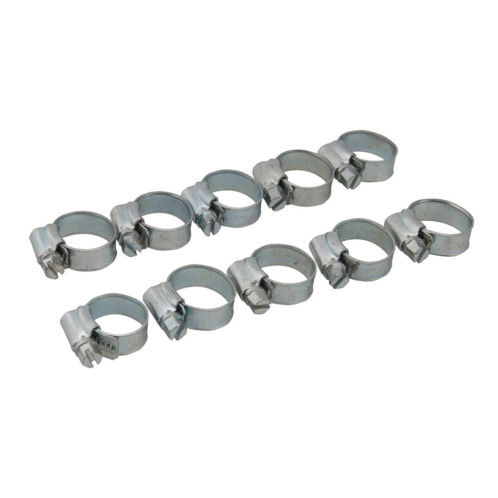 Fixman - Spannzangen, 10 Stück - 12 - 20 mm (oo)