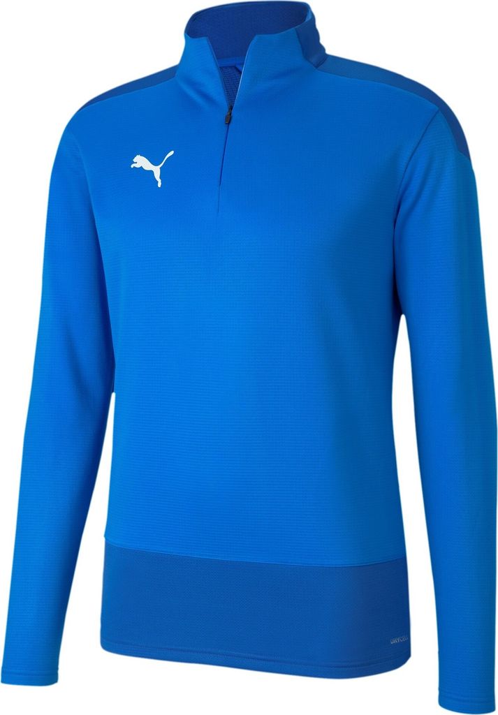 Puma teamGOAL 23 Training 1/4 Zip Top Kinder, ELECTRIC-BLUE-LEMONADE-TEAM-PO, 152