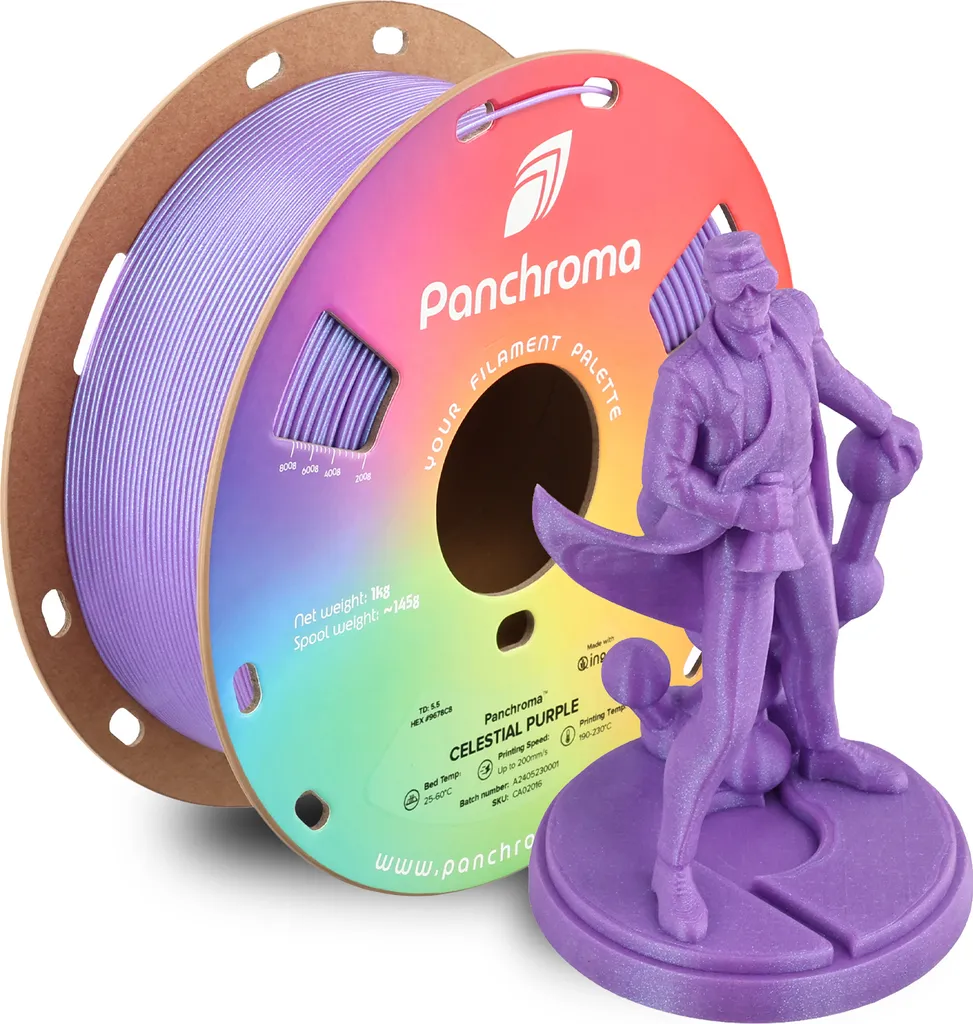 Filament PLA 1.75mm anti-bouchage Panchroma 1kg pour impression 3D nette