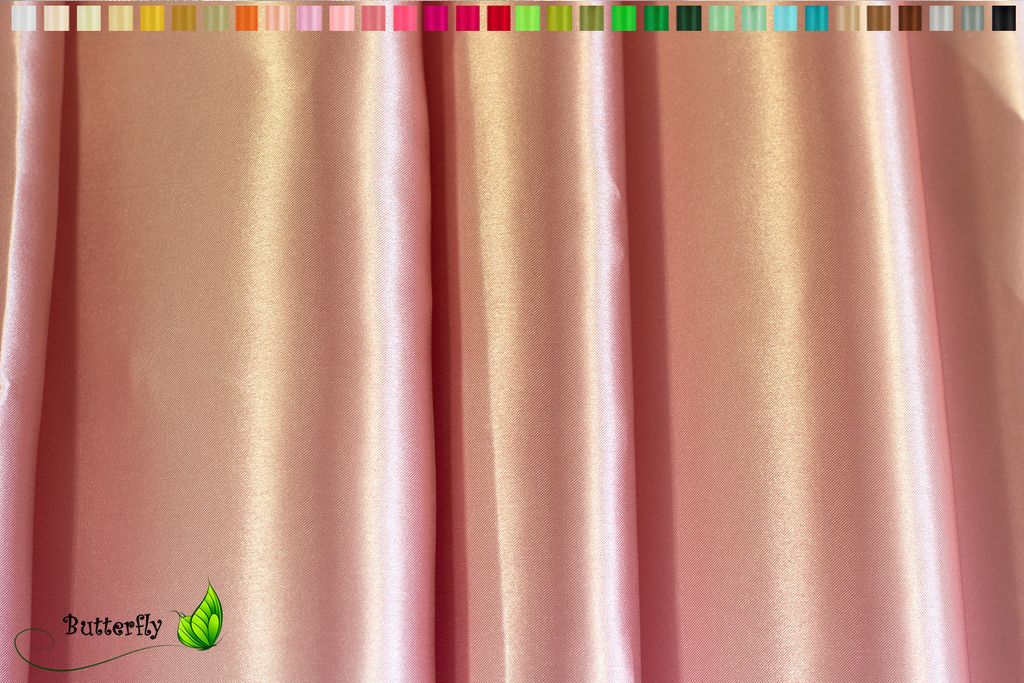 Satinstoff 9,5m x 150cm, Farbauswahl:altrosa 158