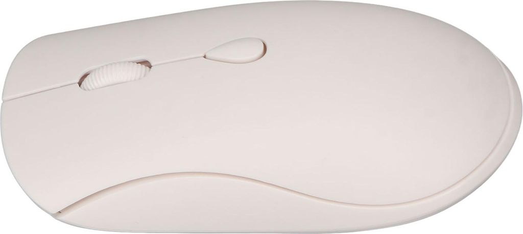 2.4G Wireless Mouse 1600DPI Ergonomisch Wiederaufladbar Batterie Bluetooth 5.2 Silent Mouse für Büro Desktops PC Weiß