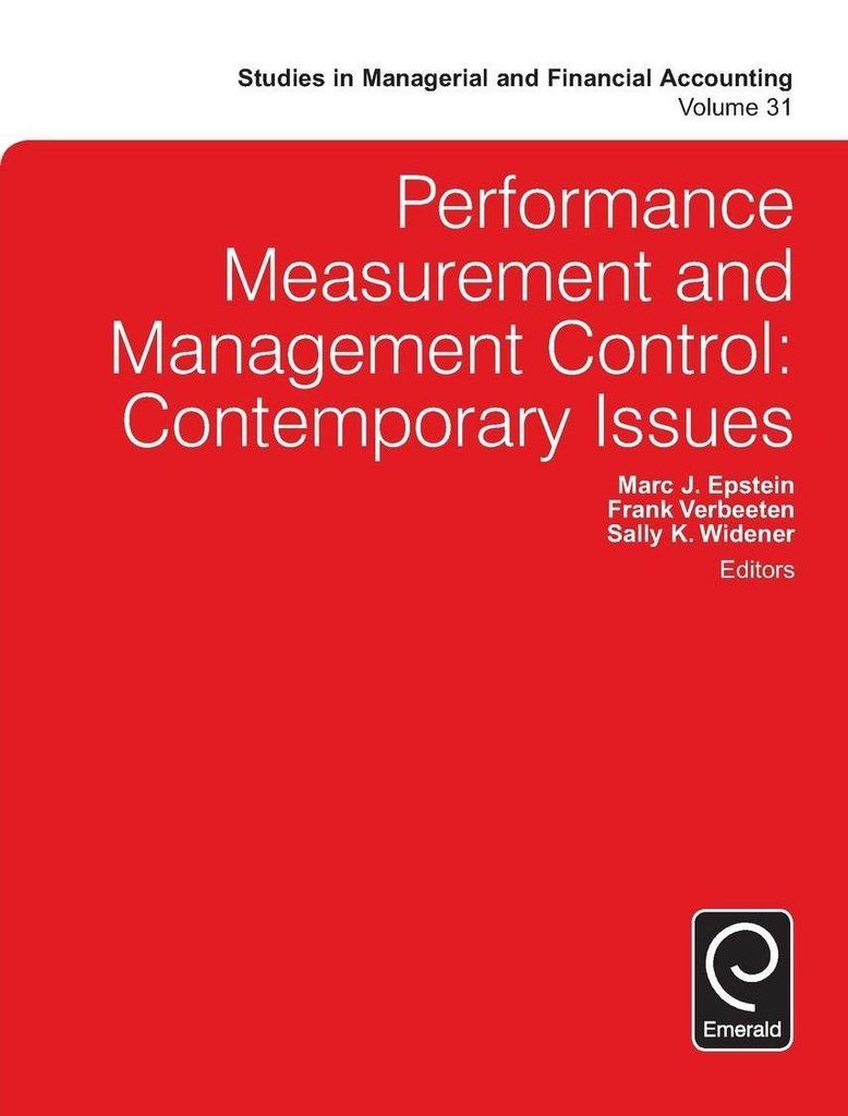 Performance Measurement and Management Control