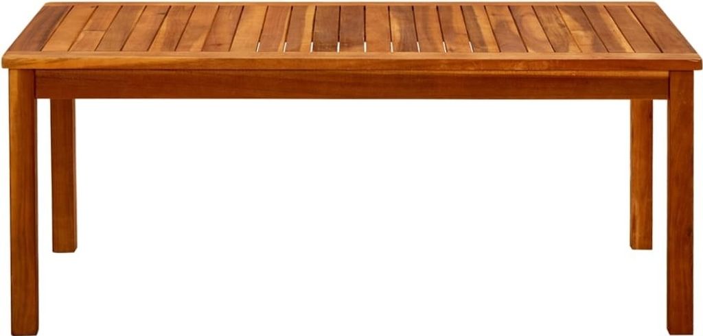 vidaXL Table basse de jardin 110x60x45 cm bois massif Image du produit 
