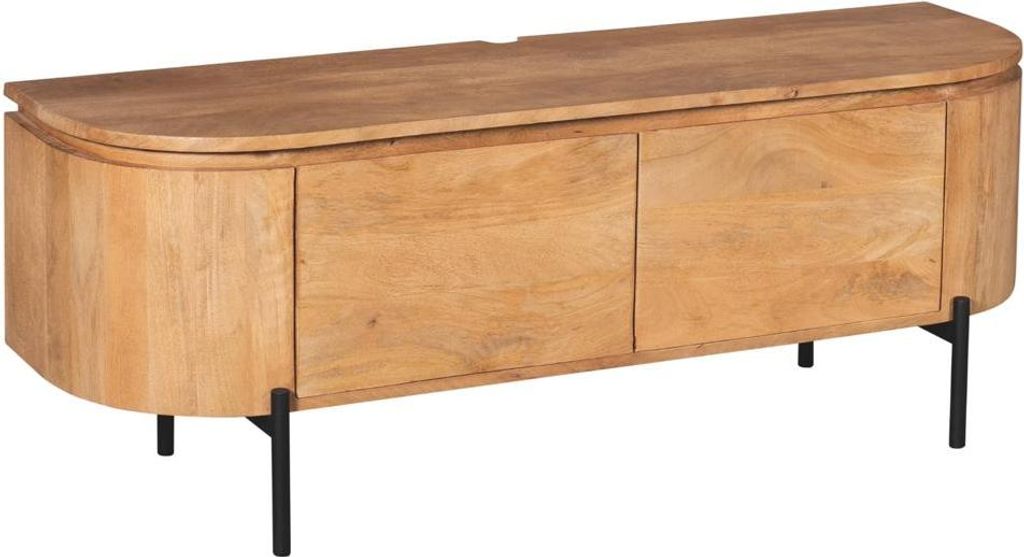 Magnificent Naturel TV-Möbel Mangoholz Natur, Masse:120 cm X 35 cm
