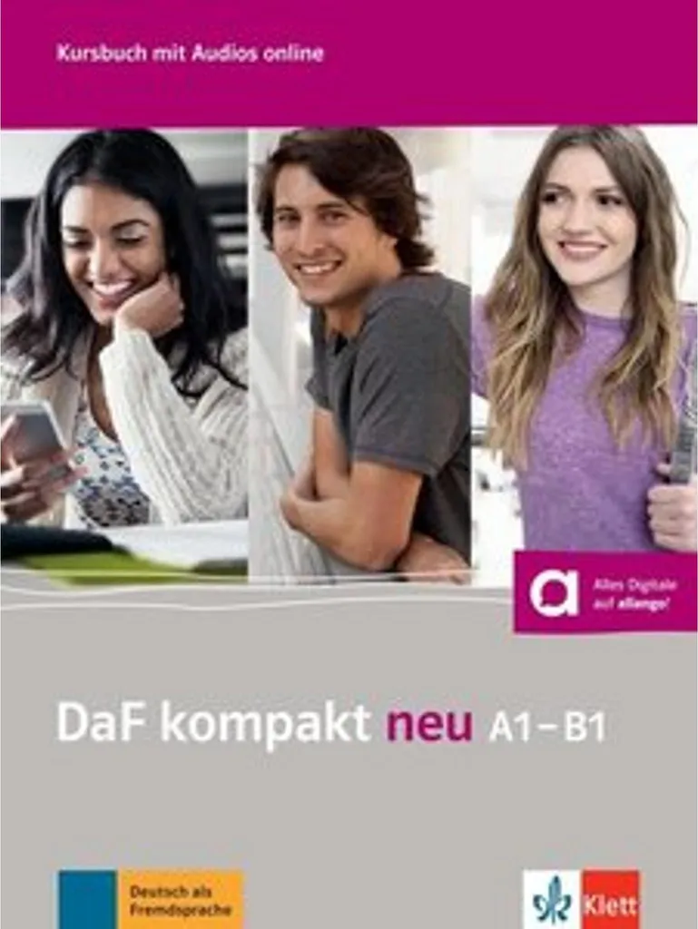 DaF kompakt neu A1-B1 Kursbuch livre allemand avec MP3-CD Klett