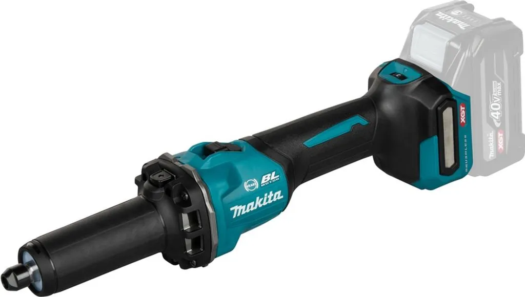Meuleuse droite 40V Makita pour ébavurage et rectification de métal