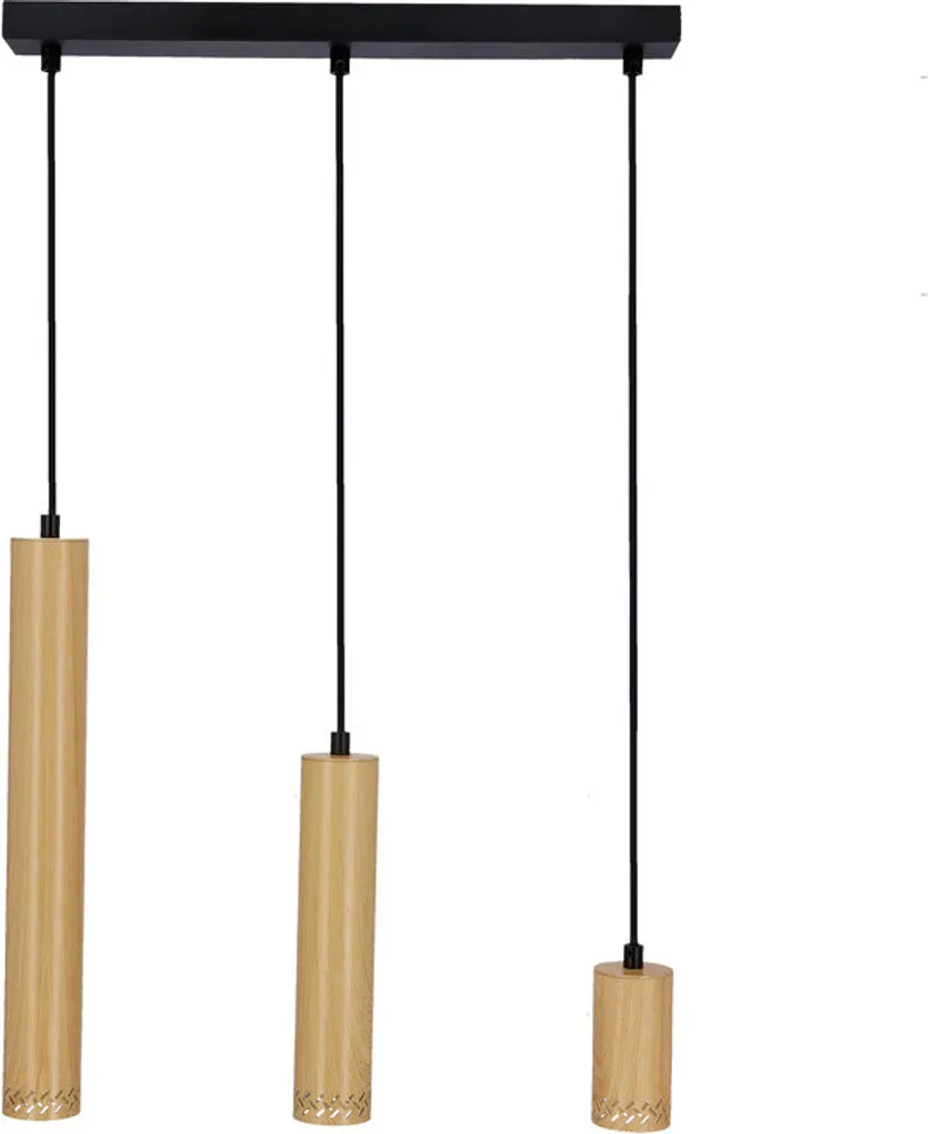 Plafonnier 3 Spots GU10 Candellux TUBO Luminaire de Salon Moderne