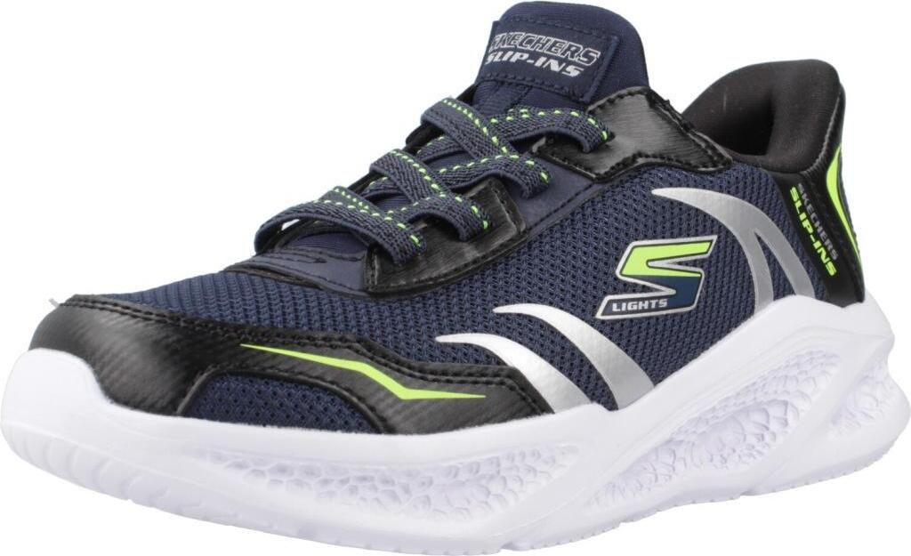 Skechers Meteor-Lights Brisk-Beams Blau NVBK Größe EU 30