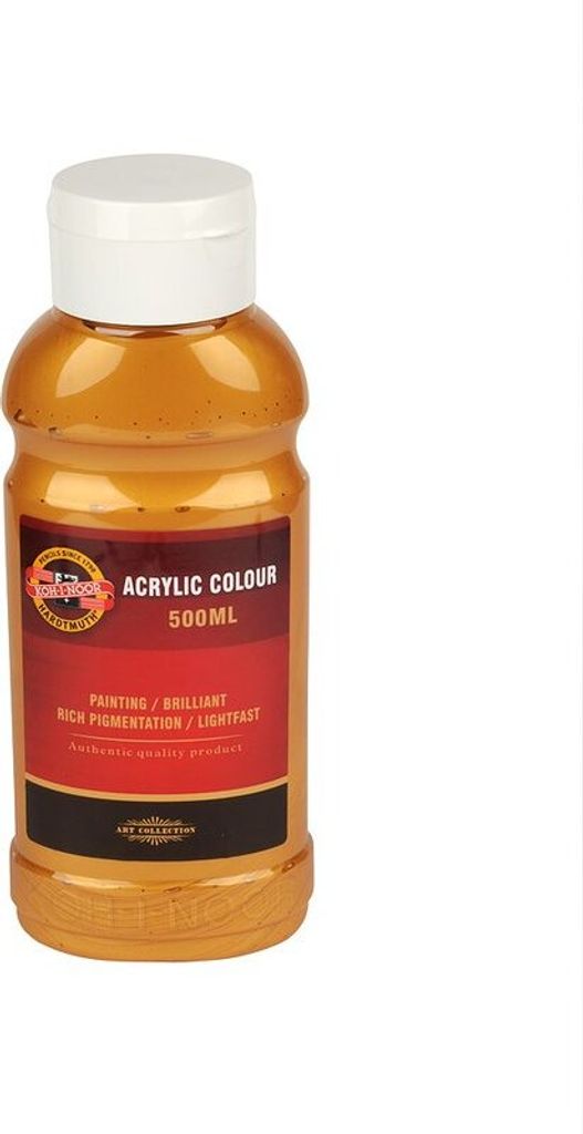 Acrylfarbe 500ml Tube - Dark Gold / 0810 -