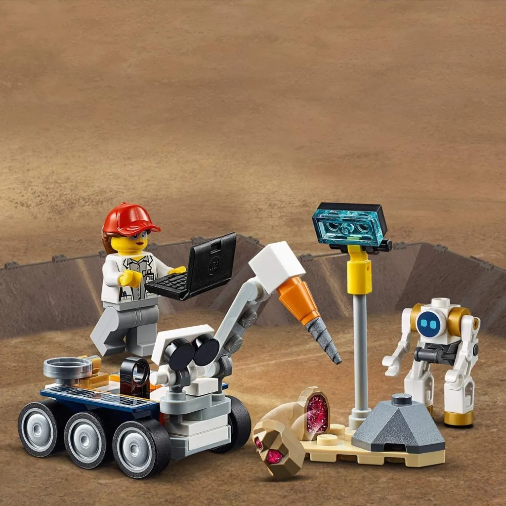 Cadeau Enfant LEGO City 60229 pour Construire une Mission Spatiale