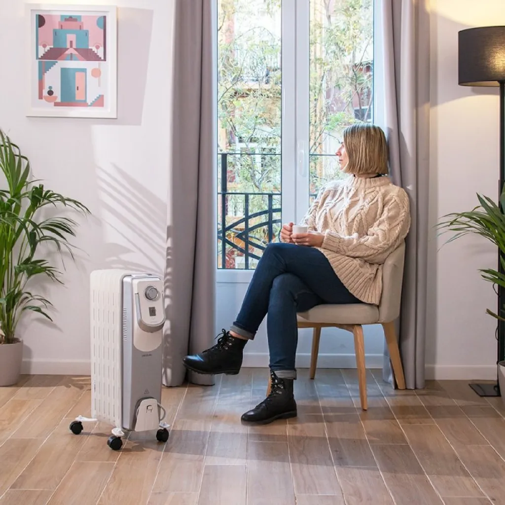 Radiatore Cecotec ReadyWarm 7000 Space 360º 1500W | Calore Sicuro