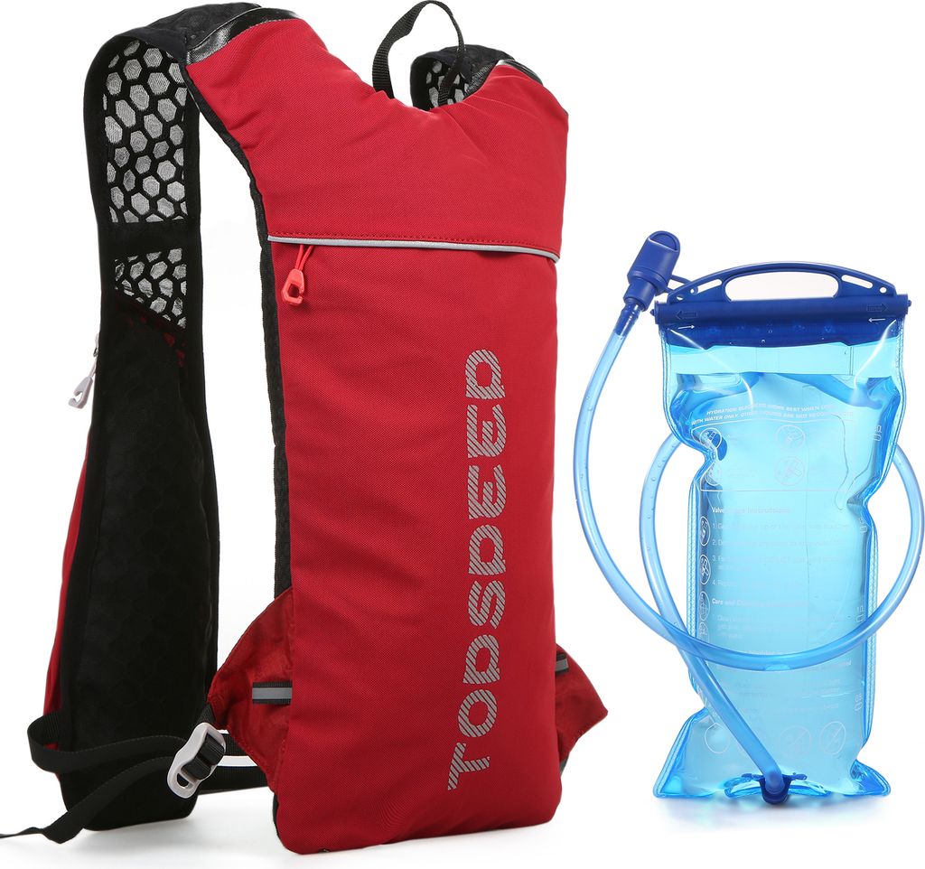 Trinkrucksack Rucksack mit 2L Wasserblase Superleichte, Produktbild 1