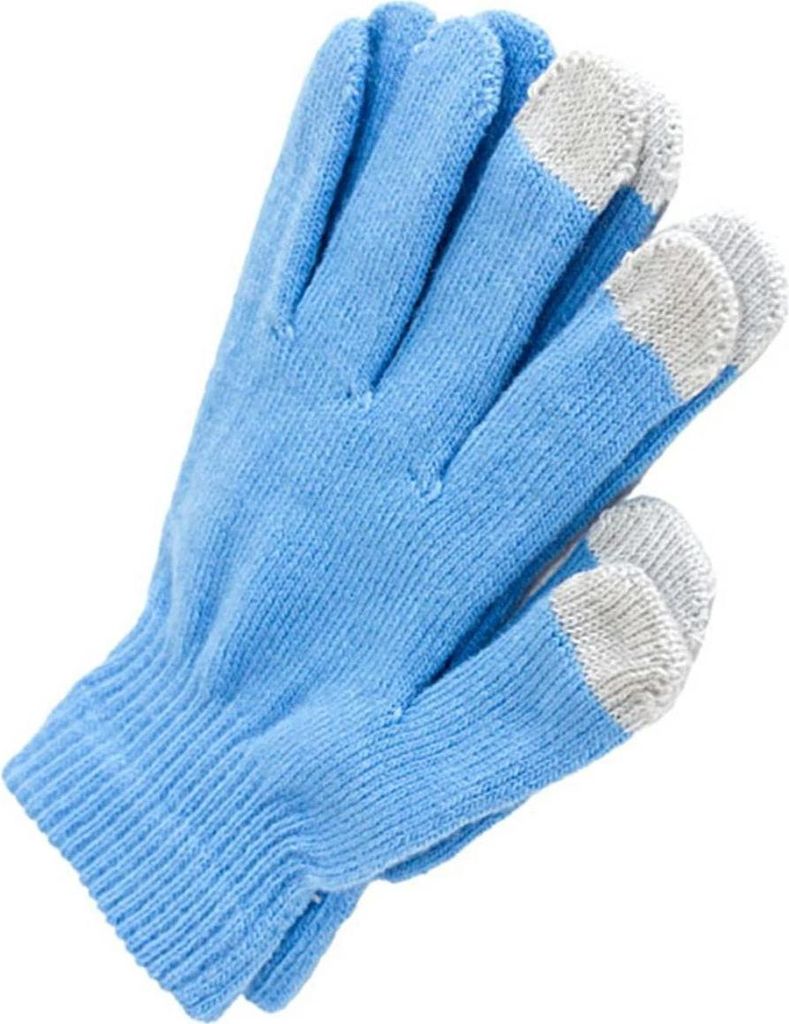 Touchscreen-Handschuhe Blau S/M - Warm und Praktisch KP39130
