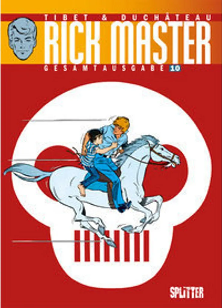 Livre BD Rick Master Gesamtausgabe Band 10 - Album Relié de Collection