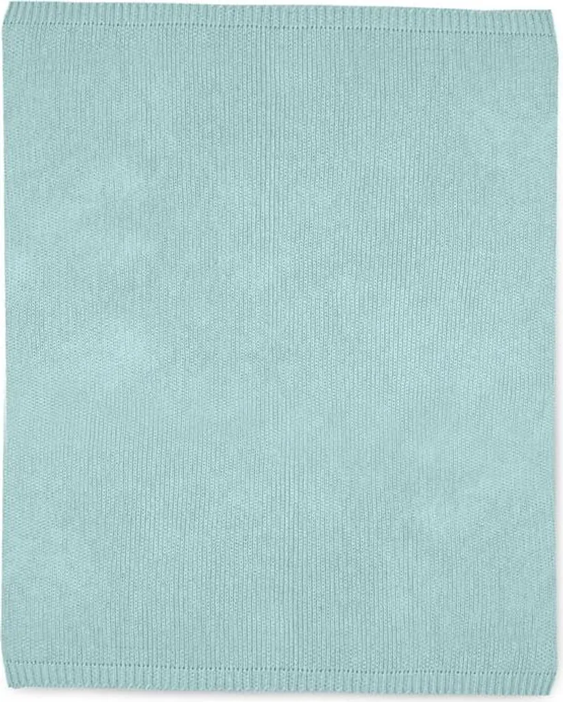 Couverture bébé TULLY Turquoise 80x100 cm idéale pour la poussette