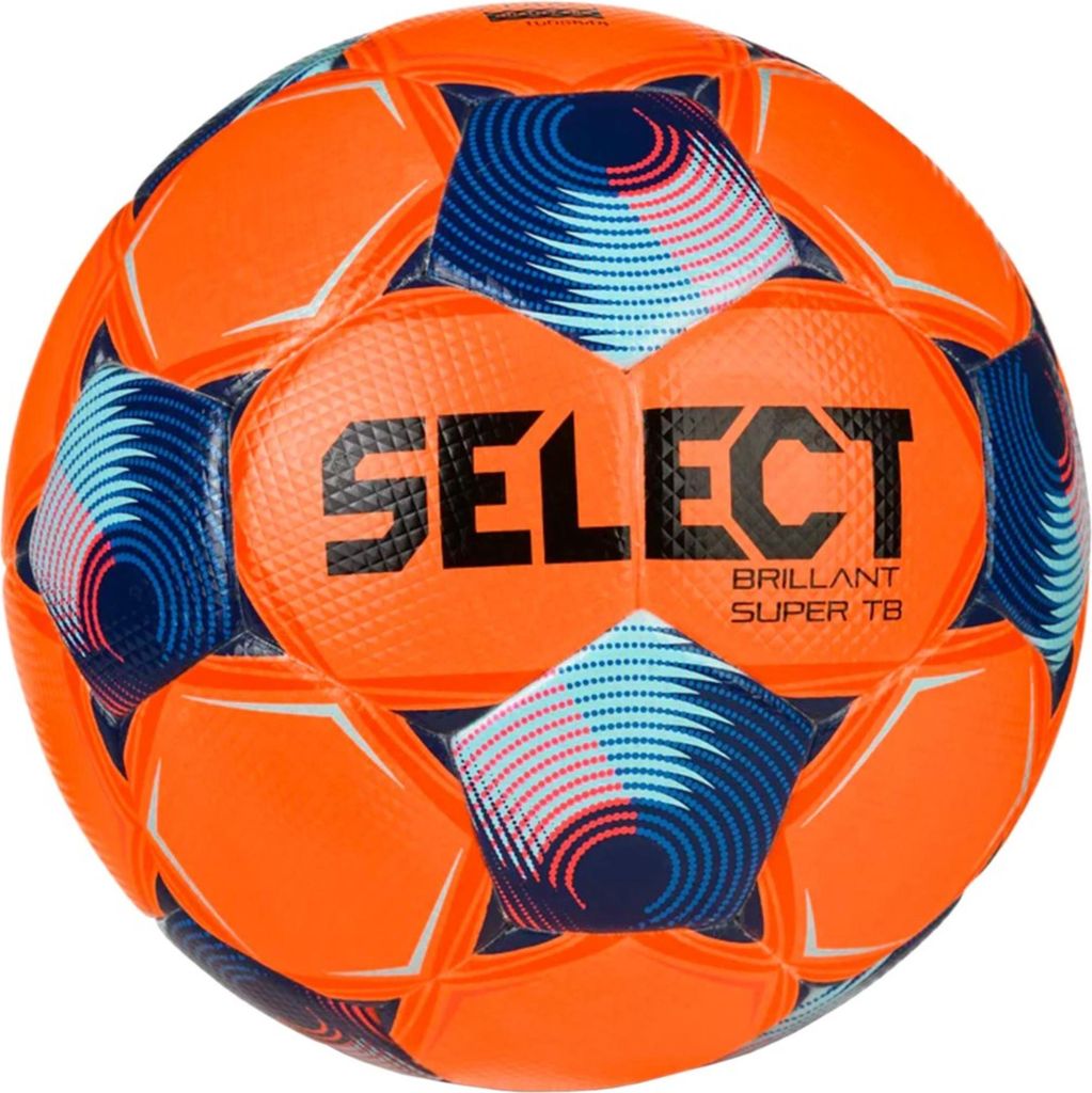 Select Brillant Super Tb V25 Spielball - Weiß / Blau / Rosa | Größe: 5