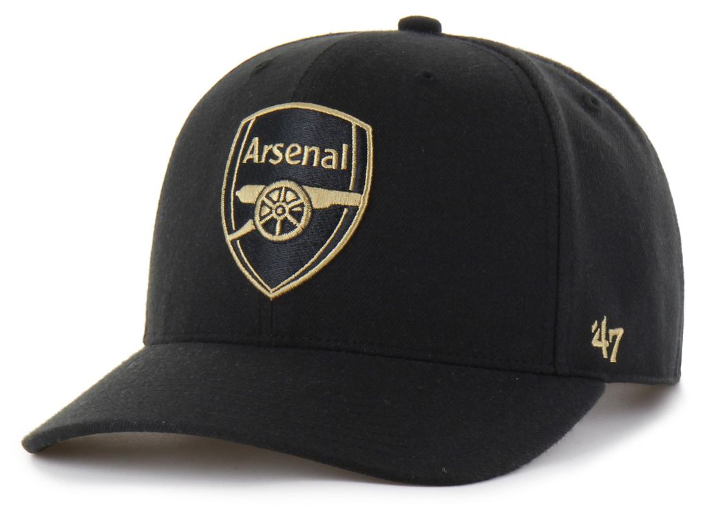 '47 Brand EPL Cap Arsenal FC SURE SHOT '47 MVP DP Black Produktbild 