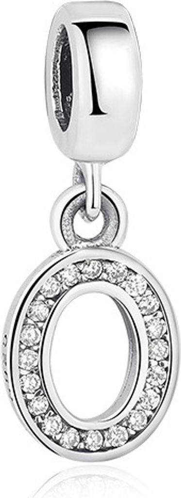 PANDACHARMS Anhänger Charm Buchstabe O, 925er Sterling Produktbild 