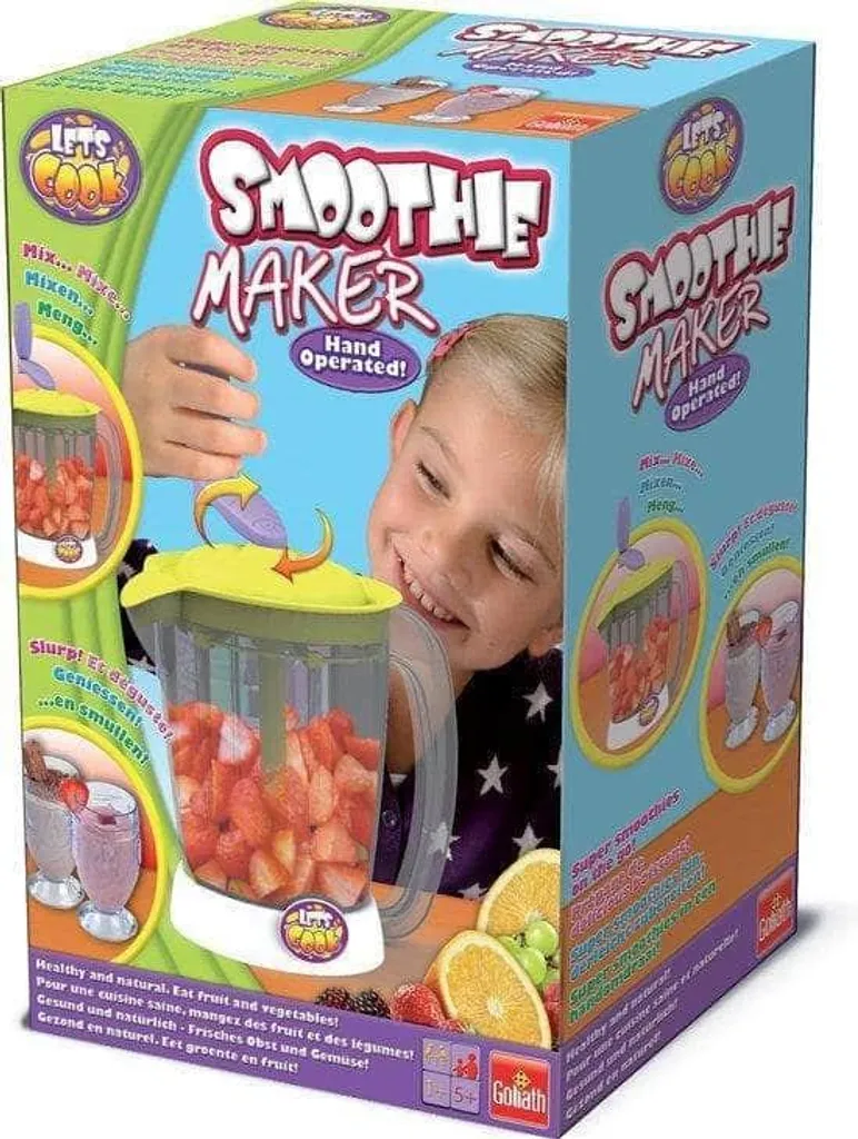 Occupez vos enfants sainement avec la machine à smoothie Goliath fun
