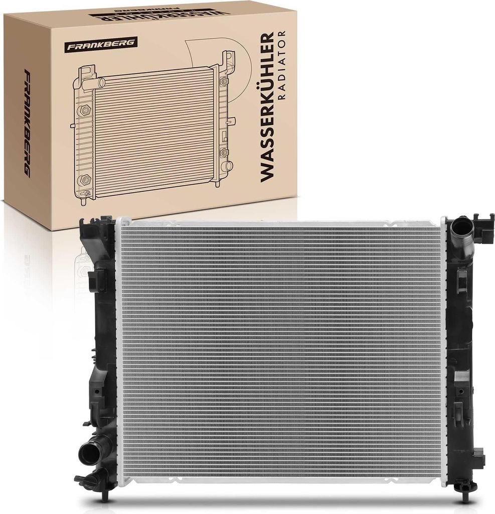 Frankberg 1x Kühler Wasserkühler Motorkühler für Nissan Juke Micra V Renault Captur II