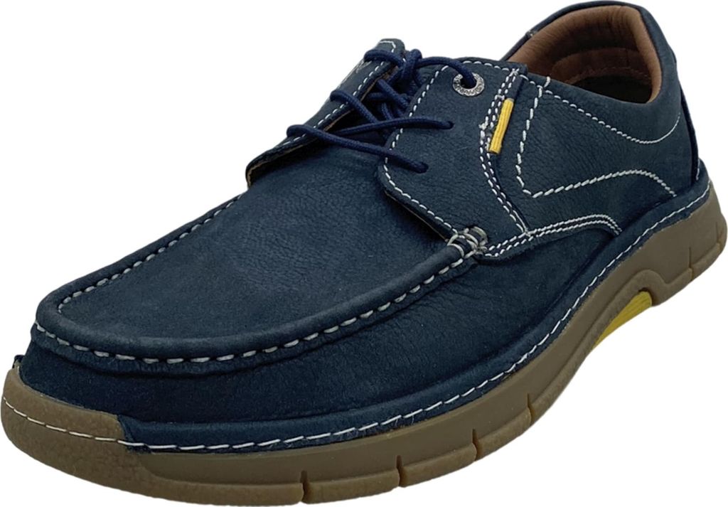 Camel Active Walk navy sportlicher Schnürer Blau in Gr. 47