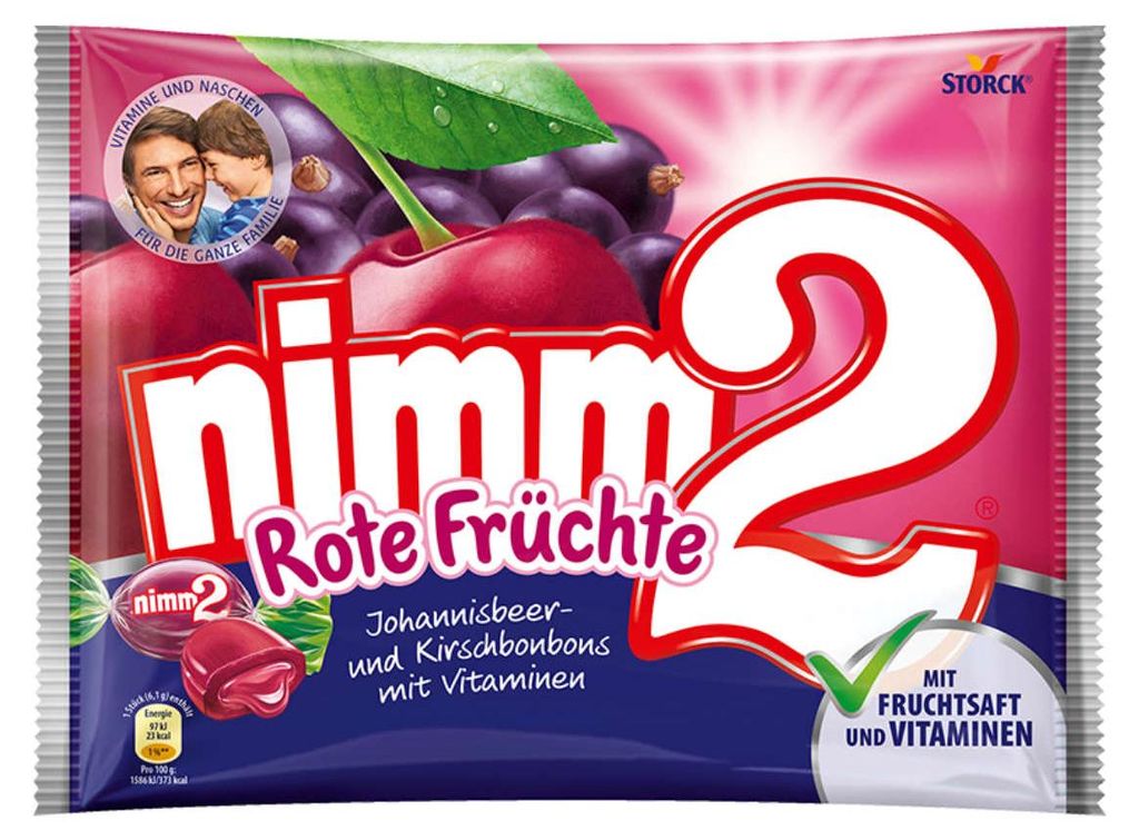 Nimm 2 Bonbons Rote Früchte (240 g) Produktbild 