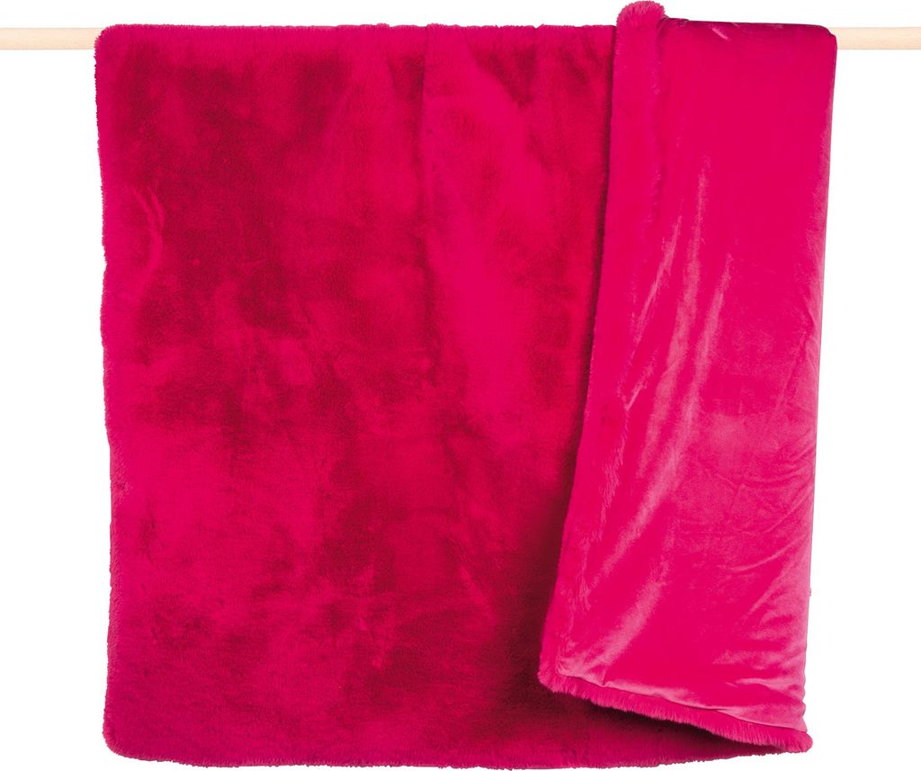 Decke EVITA pink, 140 x 190 cm Produktbild 